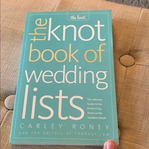 The Knot wedding list book